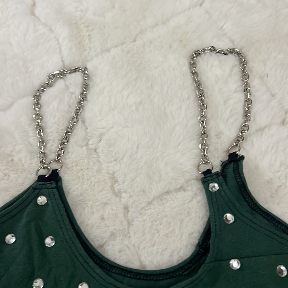 Jets chain crop top - Picture 3 of 4